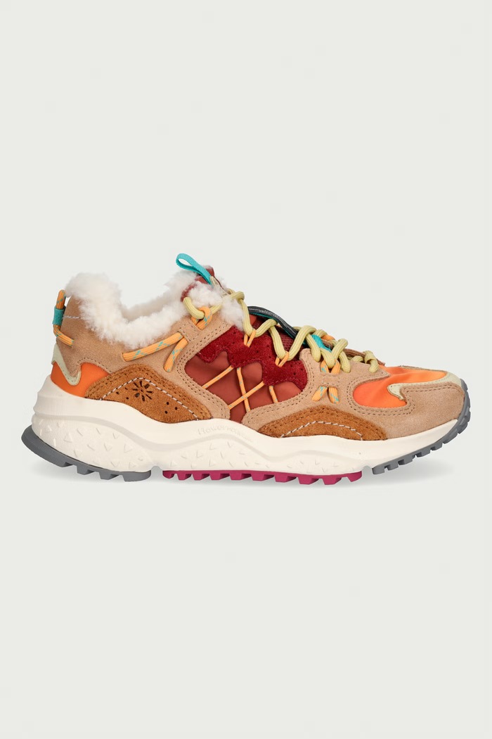Flower Mountain Buty trekkingowe damskie Yamabushi 2019510.71.1G28 brązowy AW26