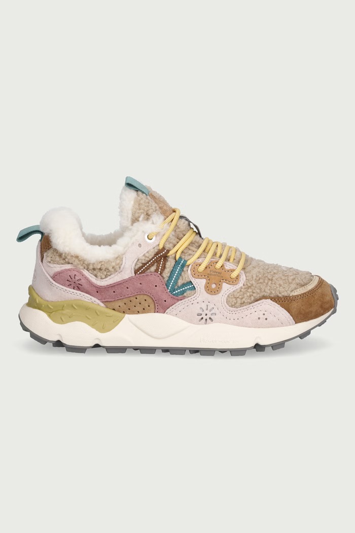 Flower Mountain Buty trekkingowe damskie Yamano 3 2017817.78.4D11 beżowy AW26