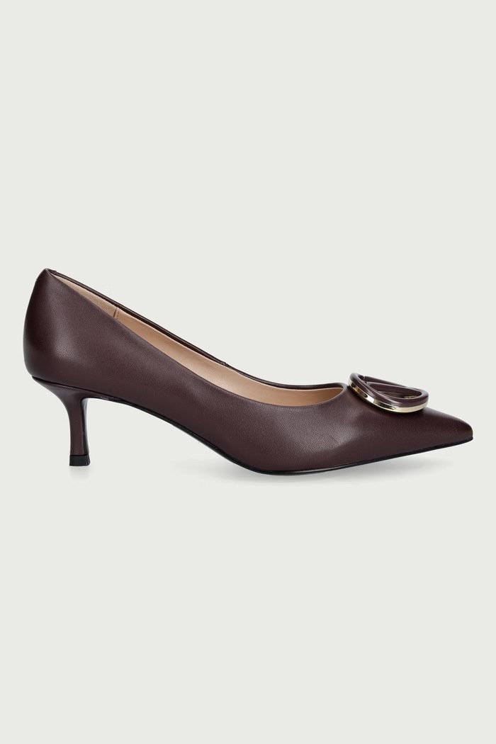 Valentino Salonarji usnjeni VALENTINE 91V1607NAP.150 bordo AW26