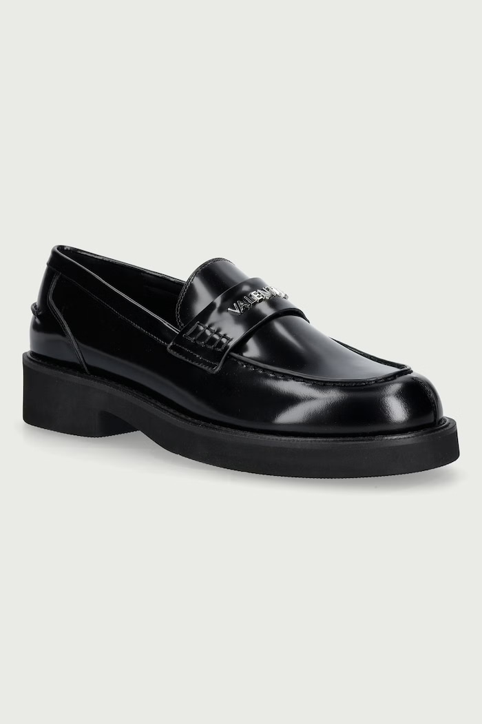 Valentino Мокасини дамски от кожа MADISON черен 91M5601VIT.550