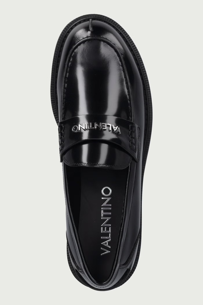 Мокасини дамски от кожа MADISON Valentino 91M5601VIT.550 черен