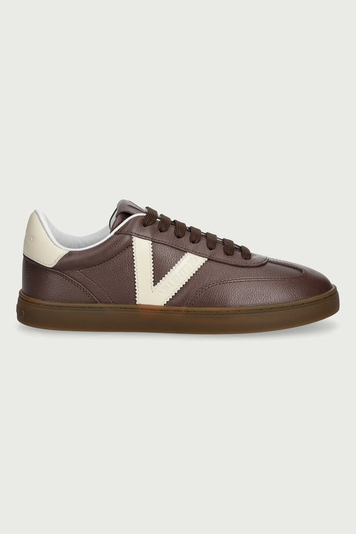 Valentino BAJA sneakers dámske kožené 91B4701VIT.090M hnedá AW26