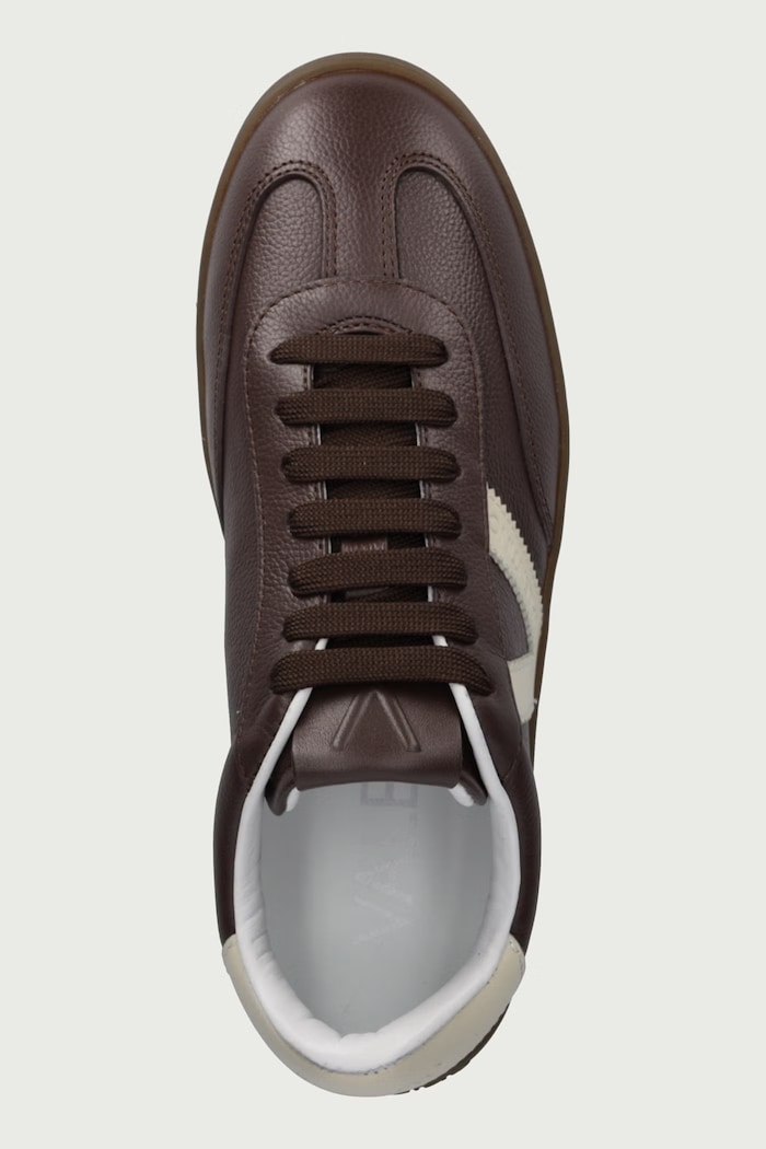 BAJA sneakers dámske kožené Valentino 91B4701VIT.090M hnedá