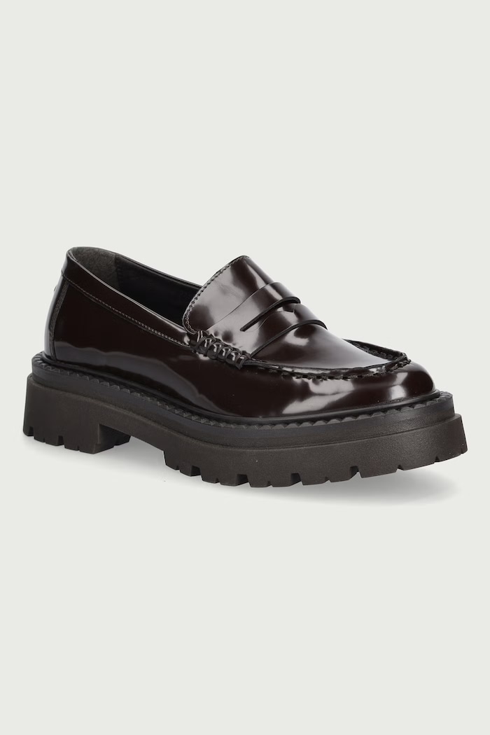 Steve Madden Mokasyny damskie Katja brązowy 11005690.277