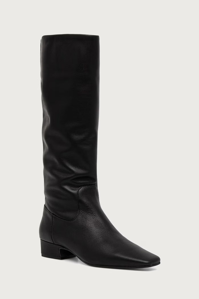 Steve Madden kozaki damskie skórzane Gwyneth czarny 11003917.017