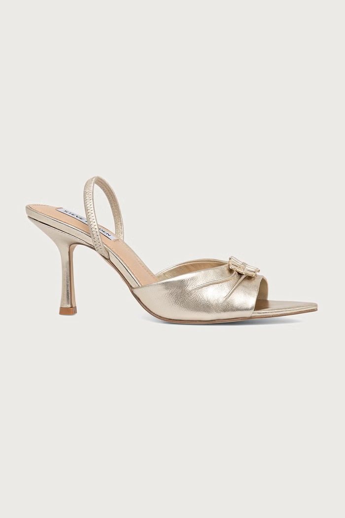 Steve Madden szpilki skórzane Kandy 11005707.977 złoty AW26