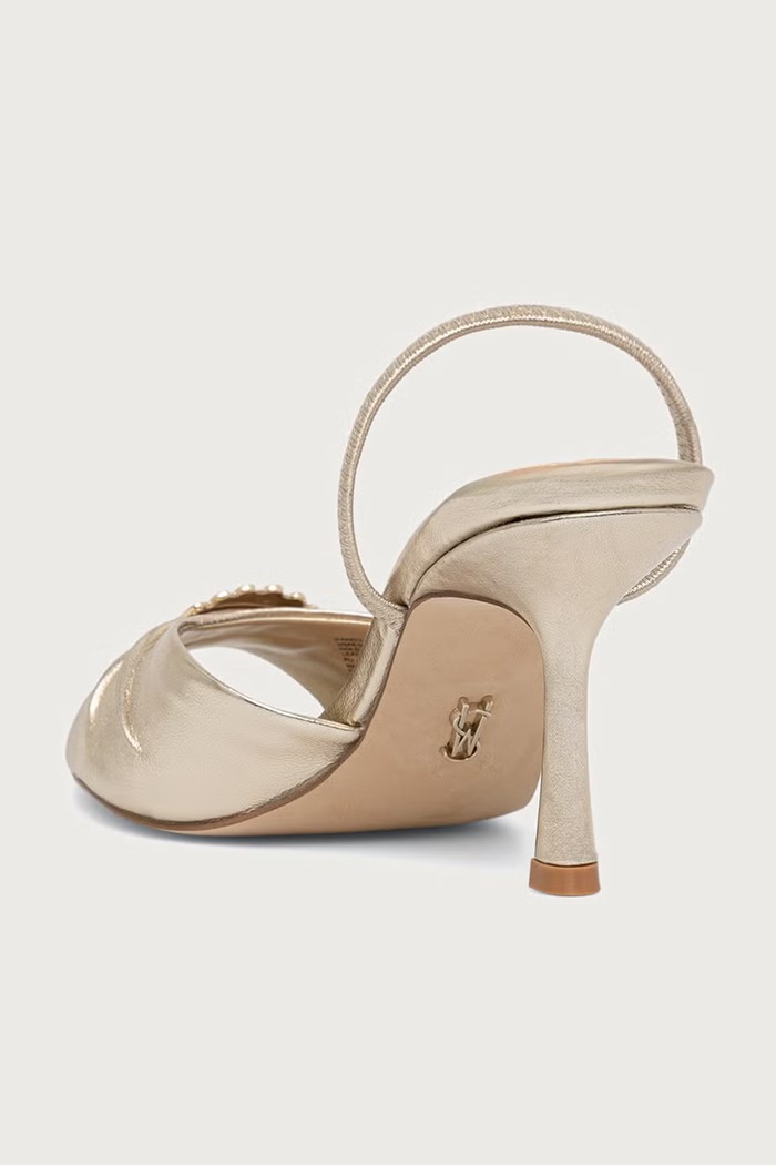 Obuwie Steve Madden szpilki skórzane Kandy 11005707.977 złoty