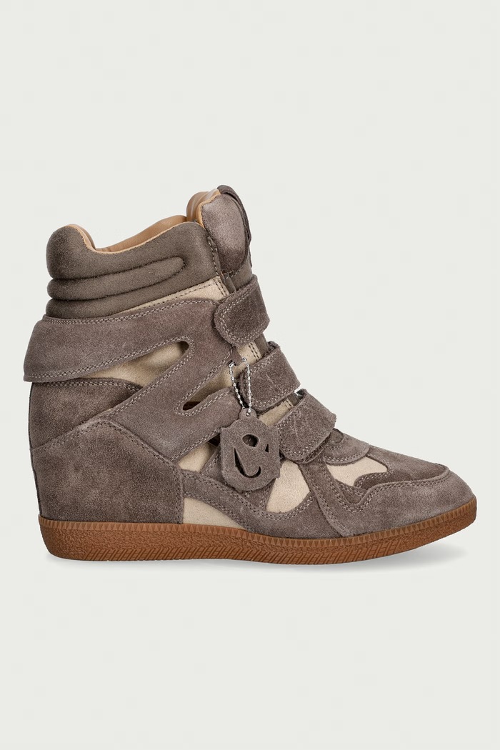 Steve Madden Mavis sneakersy damskie zamszowe 11005696.275 beżowy AW26