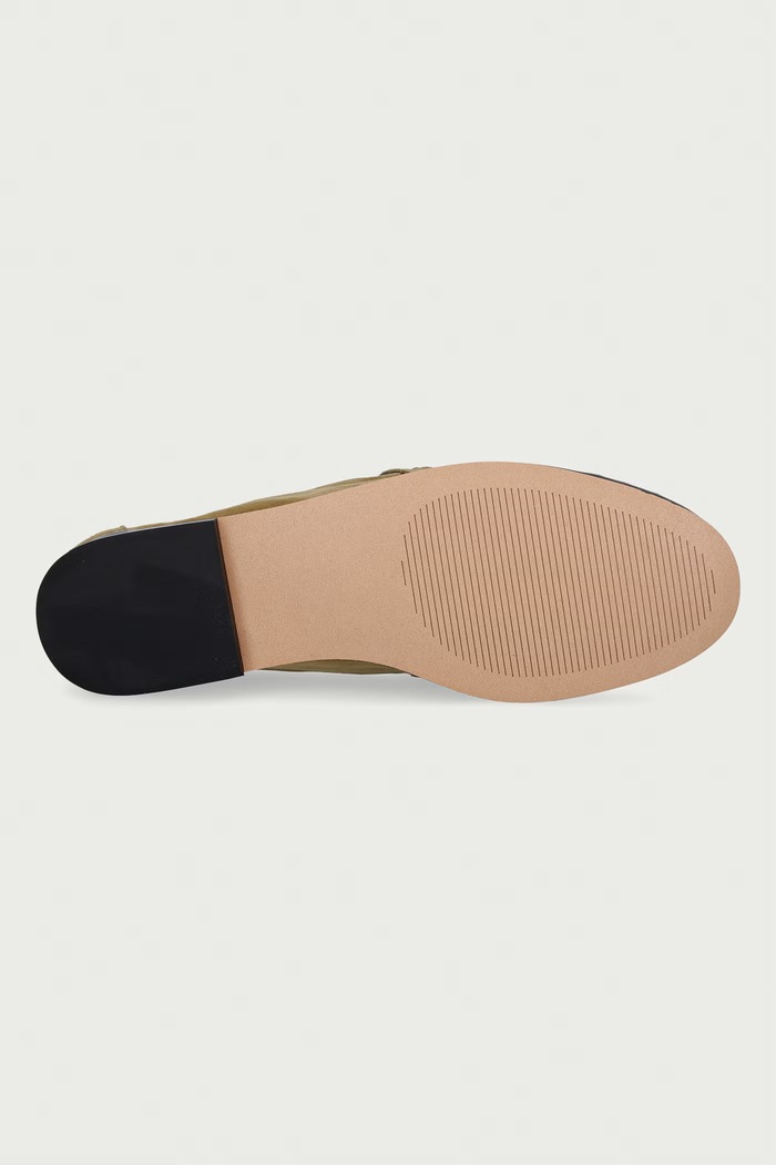Steve Madden mokasyny damskie zamszowe Muse-SM 11005695.K1O zielony