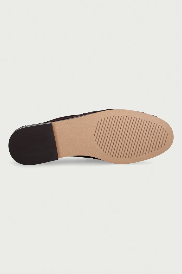 Steve Madden mokasyny damskie zamszowe Muse-SM 11005695.DKB brązowy