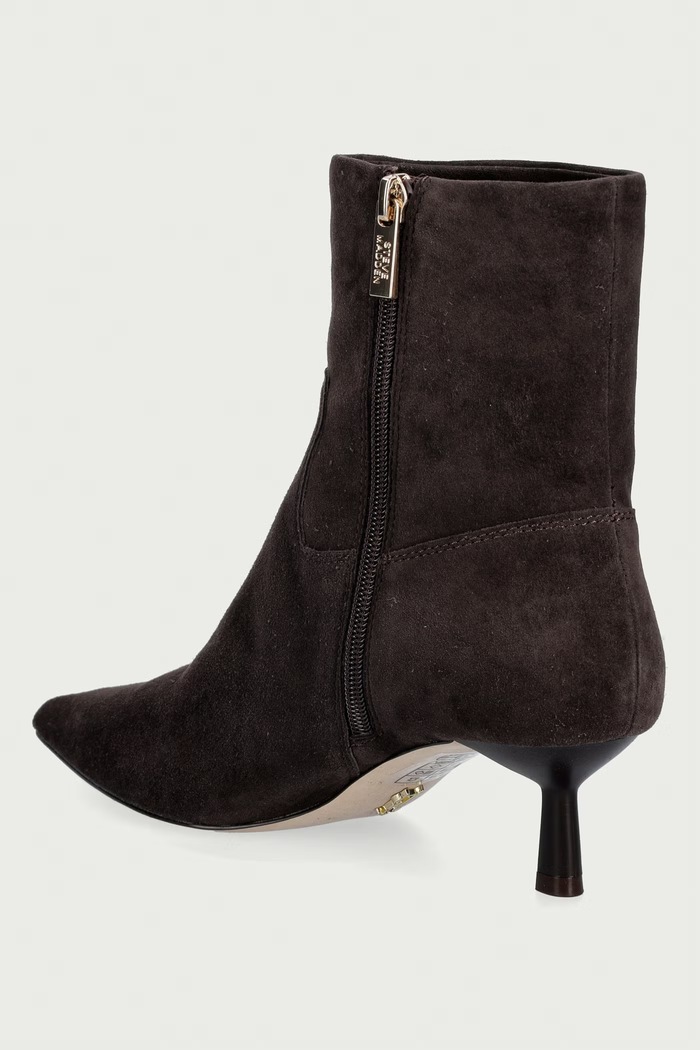 Obuwie Steve Madden botki damskie zamszowe Rebella-S 11005694.DKB brązowy