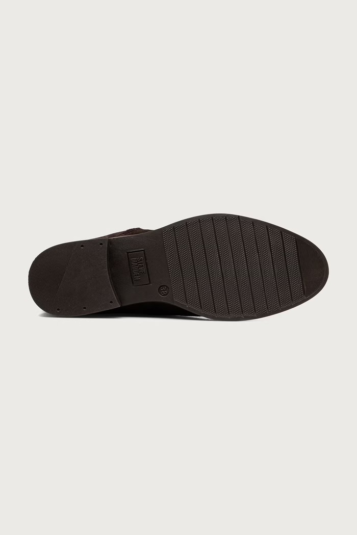 Steve Madden kozaki damskie zamszowe Vlora 11004761.880 brązowy