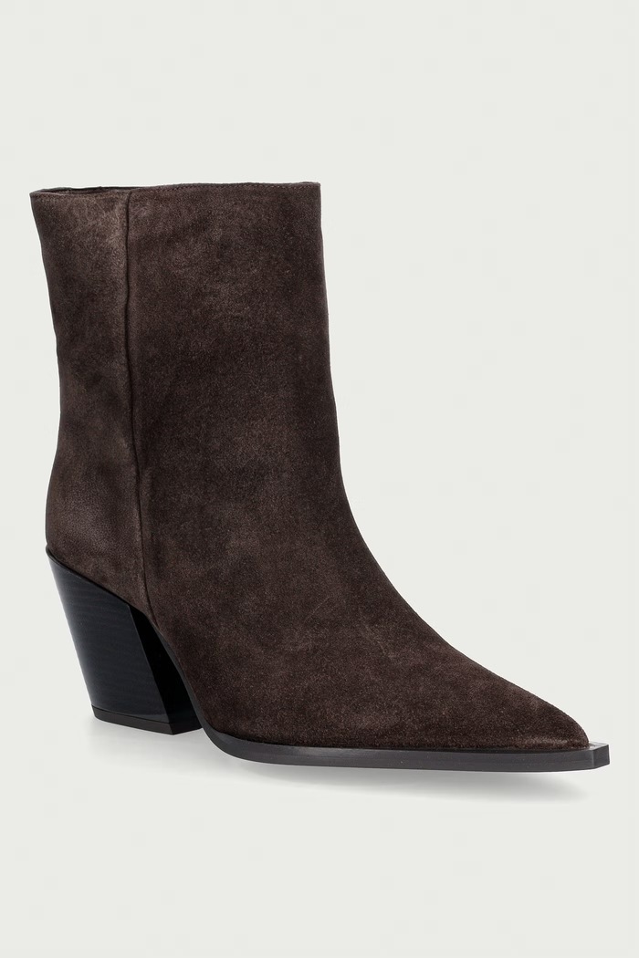 Steve Madden botki damskie zamszowe Melle brązowy 11005650.880