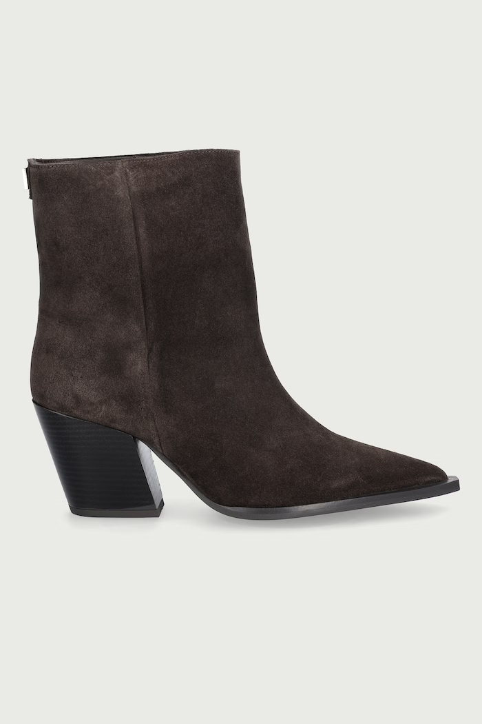 Steve Madden Botki damskie zamszowe Melle 11005650.880 brązowy AW26