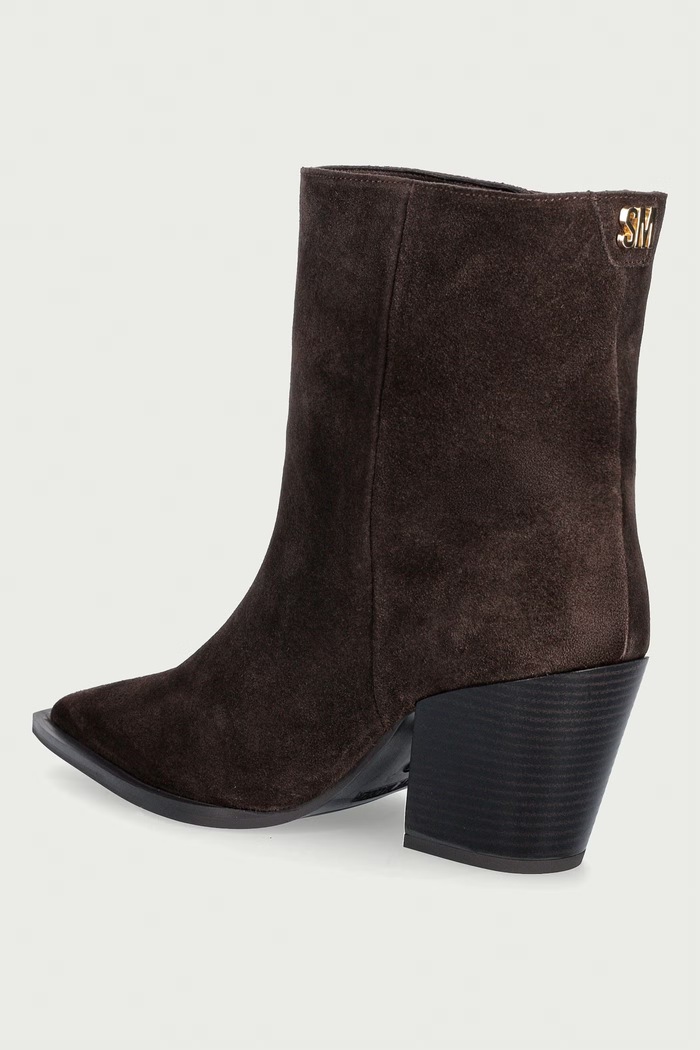 Obuwie Steve Madden botki damskie zamszowe Melle 11005650.880 brązowy