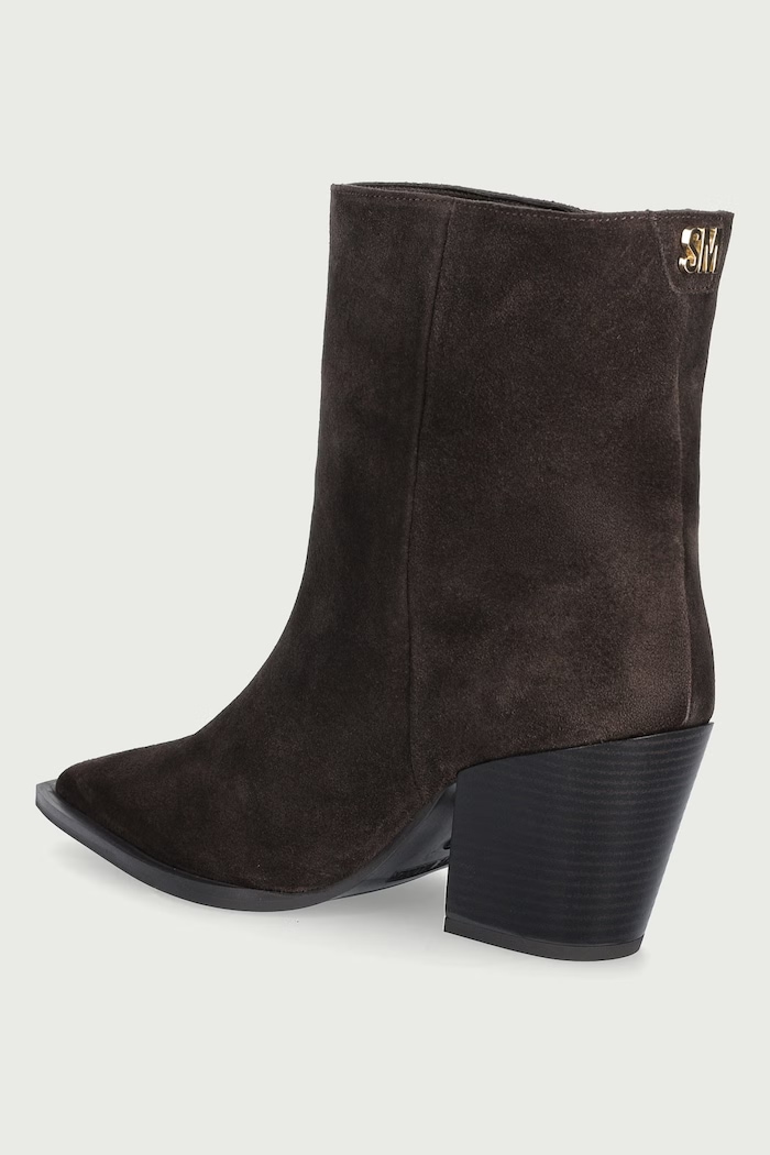 Obuwie Steve Madden Botki damskie zamszowe Melle 11005650.880 brązowy