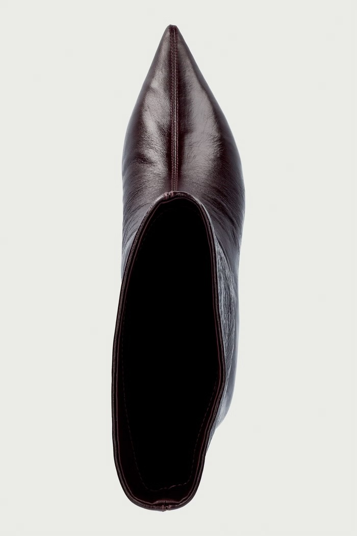 Botki na niskim obcasie damskie skórzane Lytton Steve Madden 11005183.RC0 brązowy