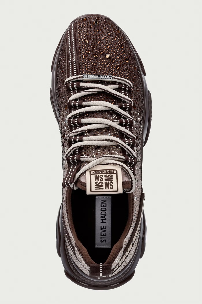 Steve Madden Mistica sneakersy damskie brązowy 11002320.BTU