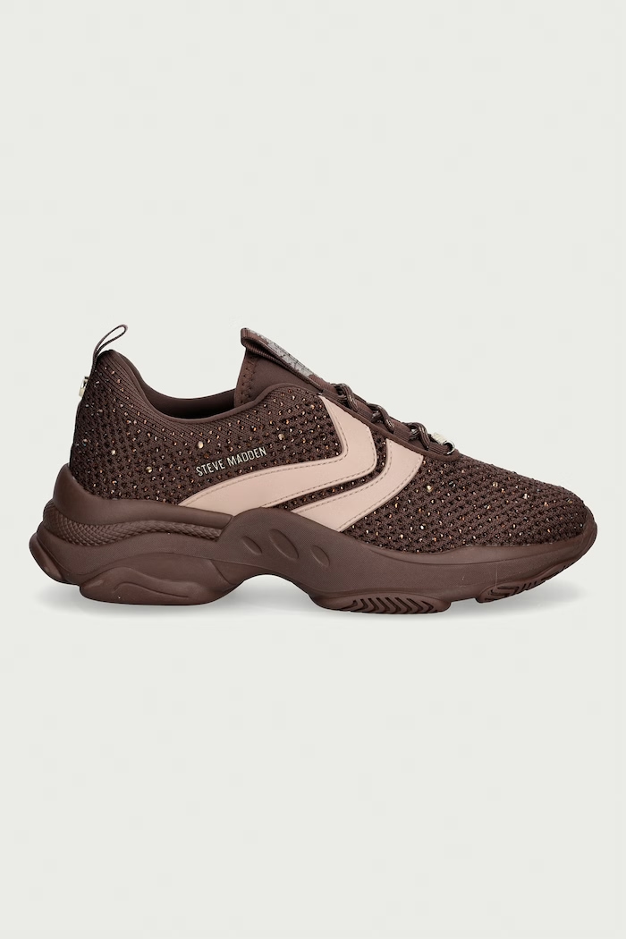 Steve Madden Main St.-RE sneakersy damskie 11005343.BTU brązowy AW26