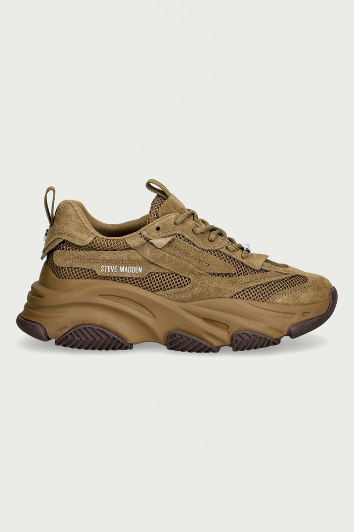 Steve Madden Possession-E sneakersy damskie 11004652.KOE zielony AW26
