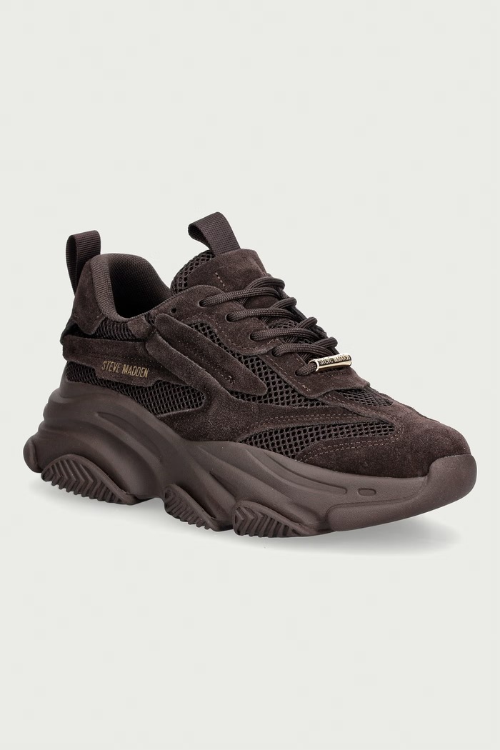 Steve Madden Possession-E sneakersy damskie brązowy 11004652.CHN