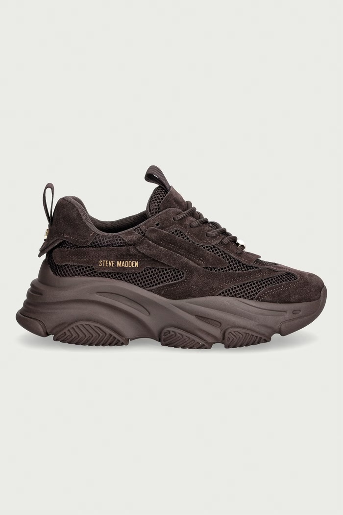 Steve Madden Possession-E sneakersy damskie 11004652.CHN brązowy AW26