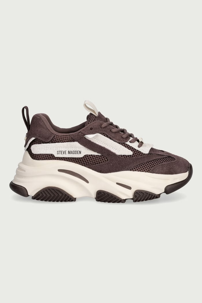 Steve Madden Possession-E sneakersy damskie 11004652.23B brązowy AW26