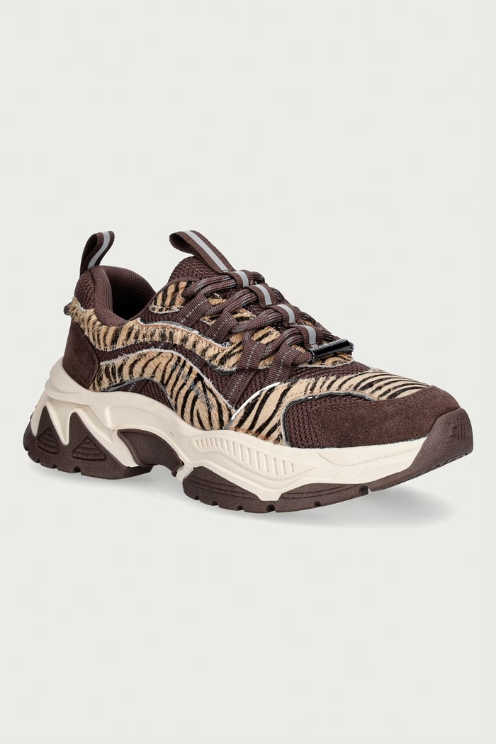 Steve Madden Animates-LE sneakersy damskie brązowy 11004762.BTU