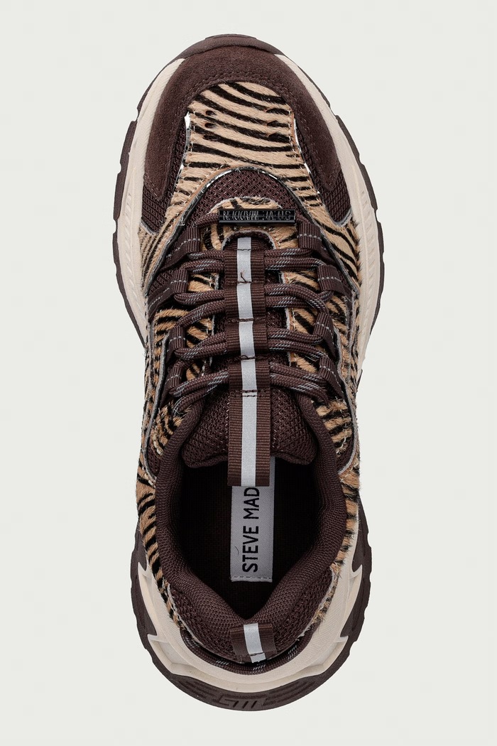 Steve Madden Animates-LE sneakersy damskie brązowy 11004762.BTU