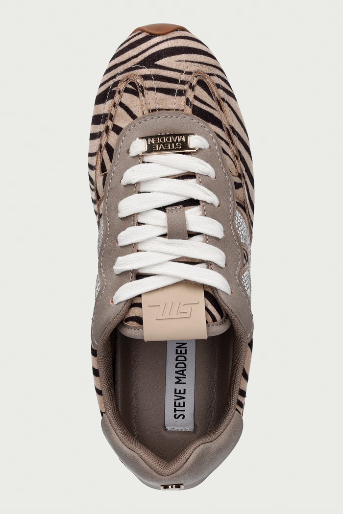 Steve Madden Abbi-SMR sneakersy damskie brązowy 11005341.TZR