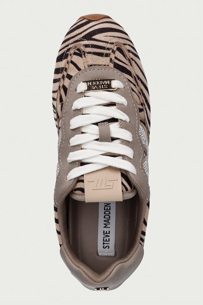 Steve Madden Abbi-SMR sneakersy damskie brązowy 11005341.TZR