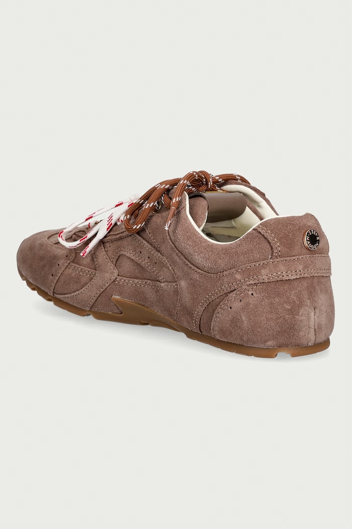 Obuwie Steve Madden Asiel sneakersy damskie zamszowe 11005159.275 beżowy