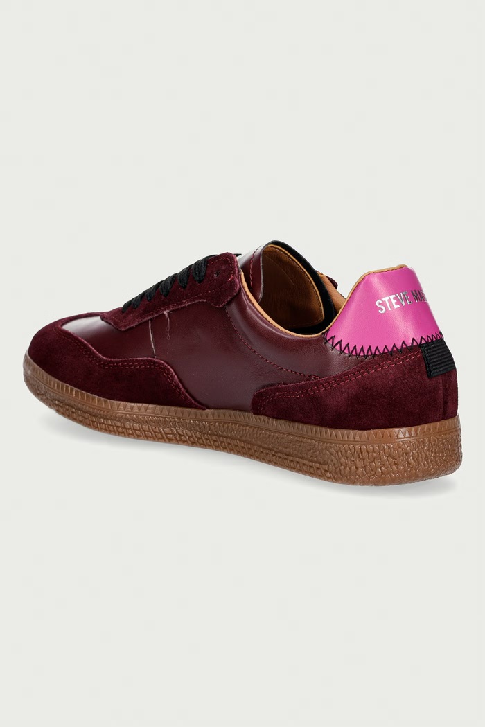 Obuwie Steve Madden Emporia sneakersy damskie 11003419.BUM bordowy