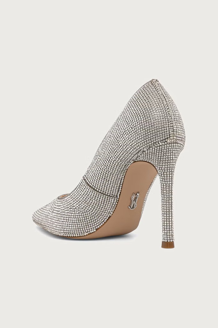 Obuwie Steve Madden szpilki Thrive-R 11004880.998 srebrny