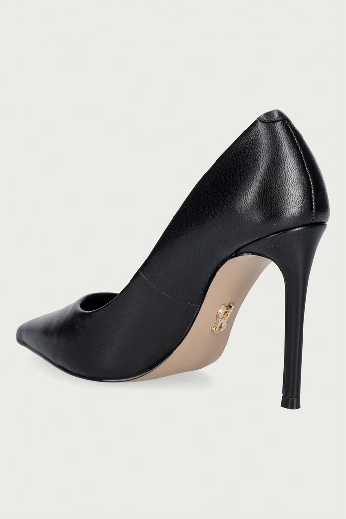 Obuwie Steve Madden szpilki skórzane Thrive 11003887.017 czarny