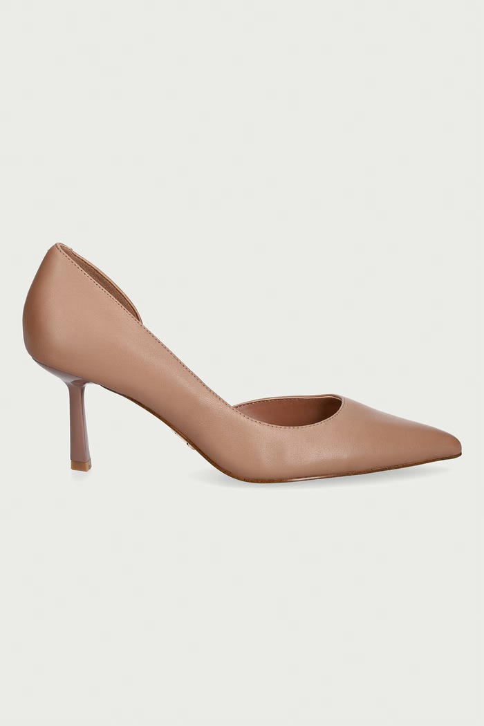 Steve Madden szpilki skórzane Vena 11005286.DB0 brązowy AW26