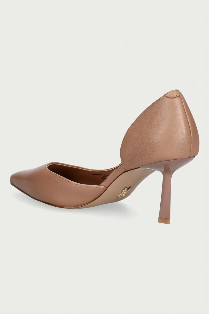 Obuwie Steve Madden szpilki skórzane Vena 11005286.DB0 brązowy
