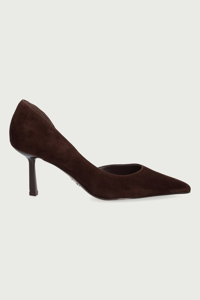 Steve Madden Szpilki zamszowe Vena 11005286.880 brązowy AW26