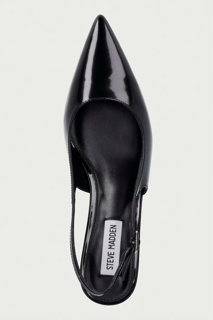 Steve Madden szpilki skórzane Korra czarny 11003902.BBX
