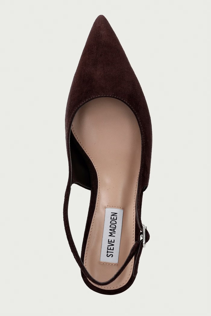 Steve Madden szpilki zamszowe Korra brązowy 11003902.GCS