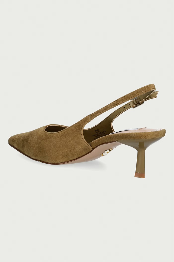 Obuwie Steve Madden szpilki zamszowe Korra 11003902.KOE zielony