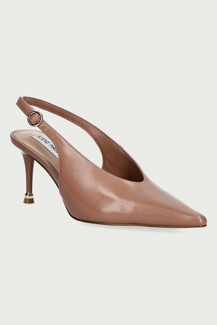 Steve Madden szpilki skórzane Archway brązowy 11005669.234