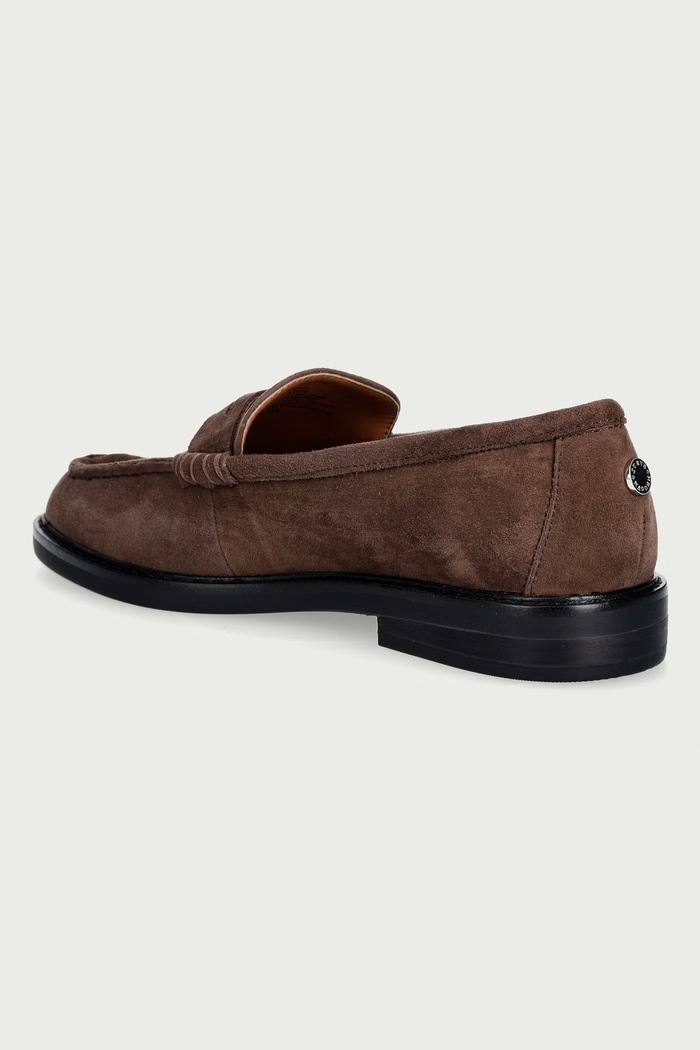 Obuwie Steve Madden mokasyny damskie zamszowe Adison 11004736.880 brązowy