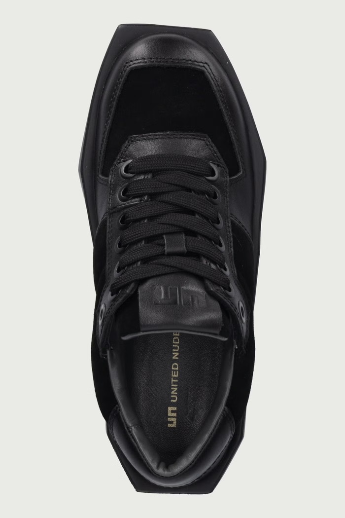 Stone Sneaker Lo sneakers γυναικεία δερμάτινα United Nude 110580116 μαύρο