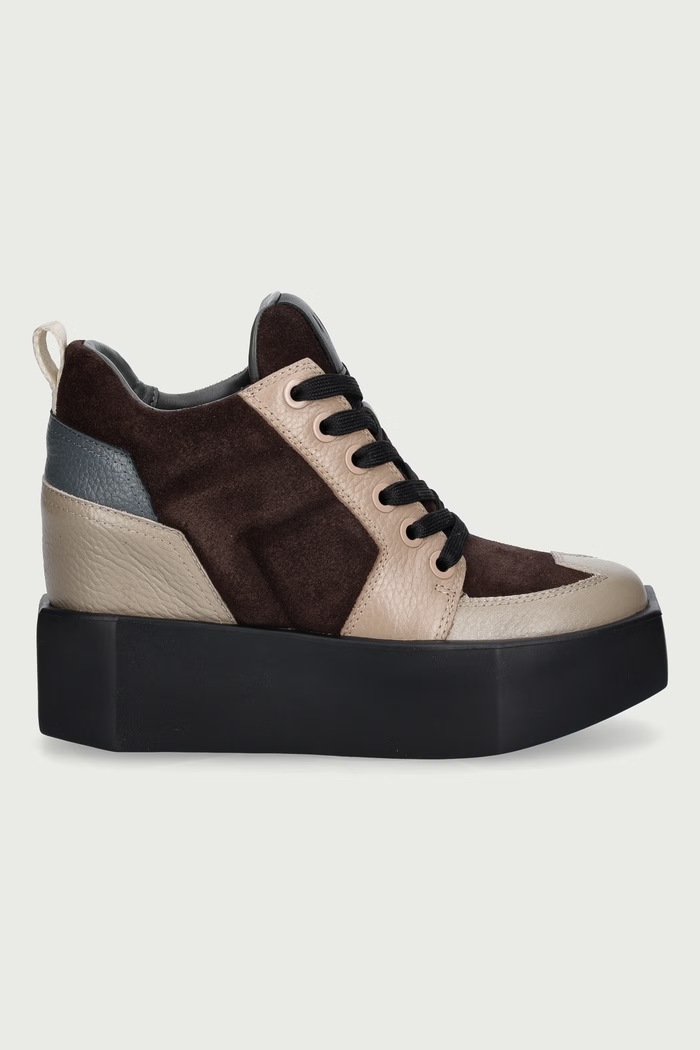 United Nude Stone Court Mid sneakers γυναικεία δερμάτινα 11053161165 μπεζ AW26