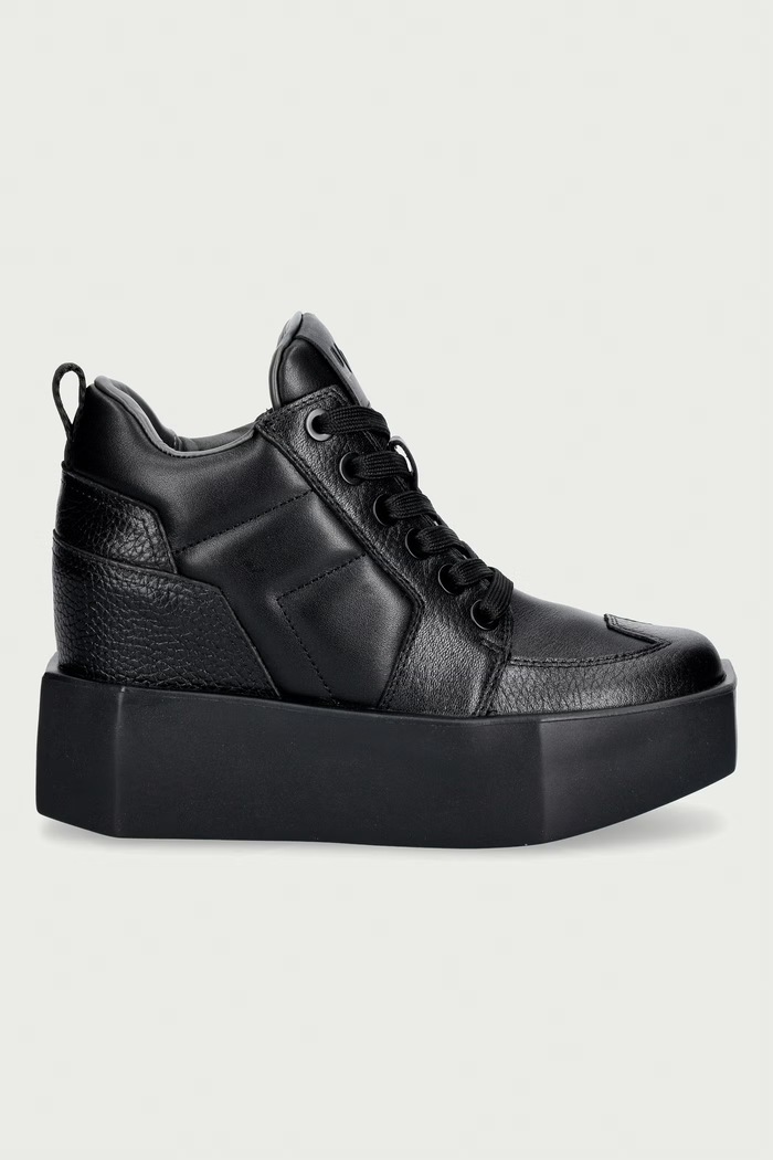 United Nude Stone Court Mid tenisice za žene od kože 1105301165 crna AW26