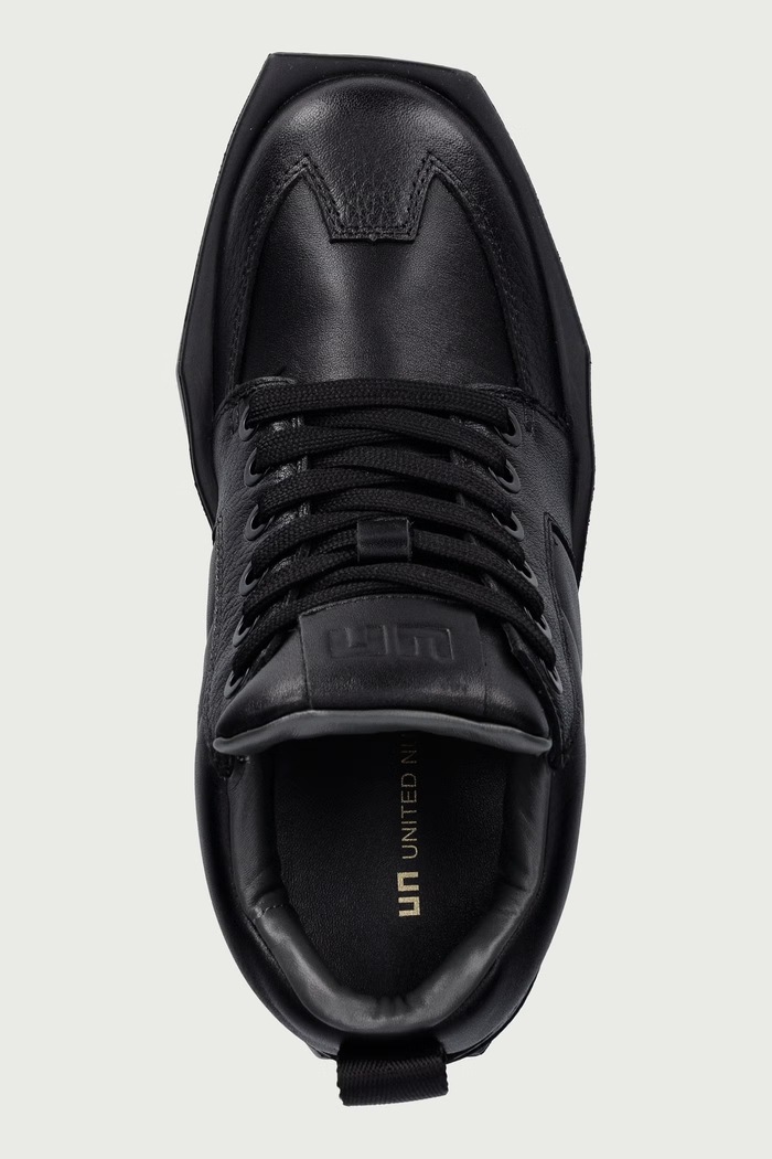 Stone Court Mid sneakers dámske kožené United Nude 1105301165 čierna