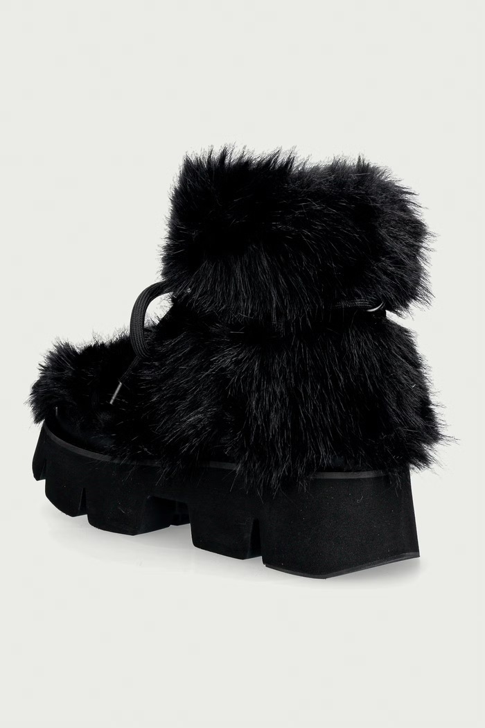 Παπούτσια United Nude Stomper Fur Boot μπότες χιονιού Γυναικεία 1104801120 μαύρο