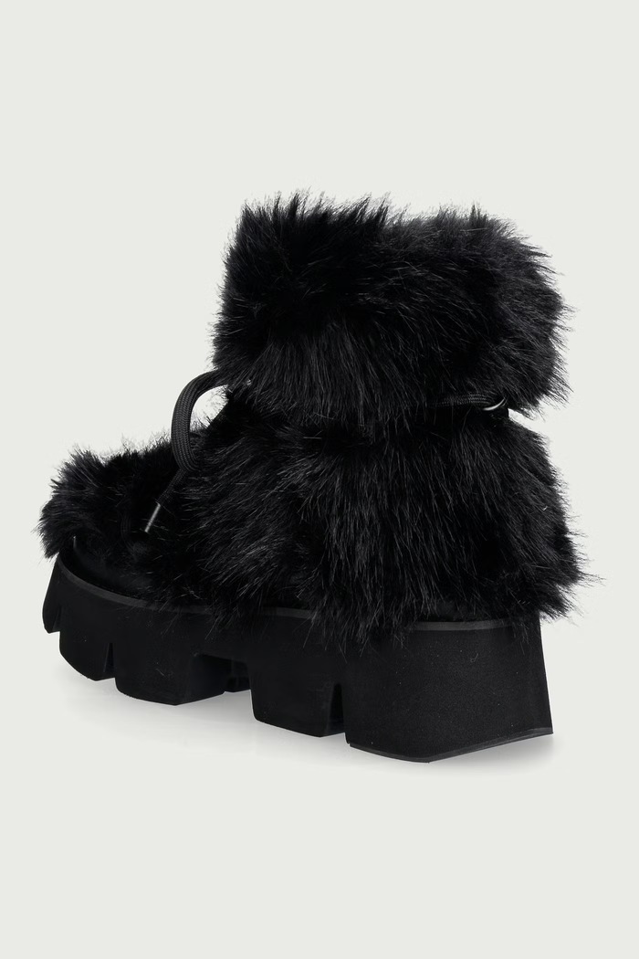 Scarpe United Nude Stomper Fur Boot stivali da neve da donna 1104801120 nero