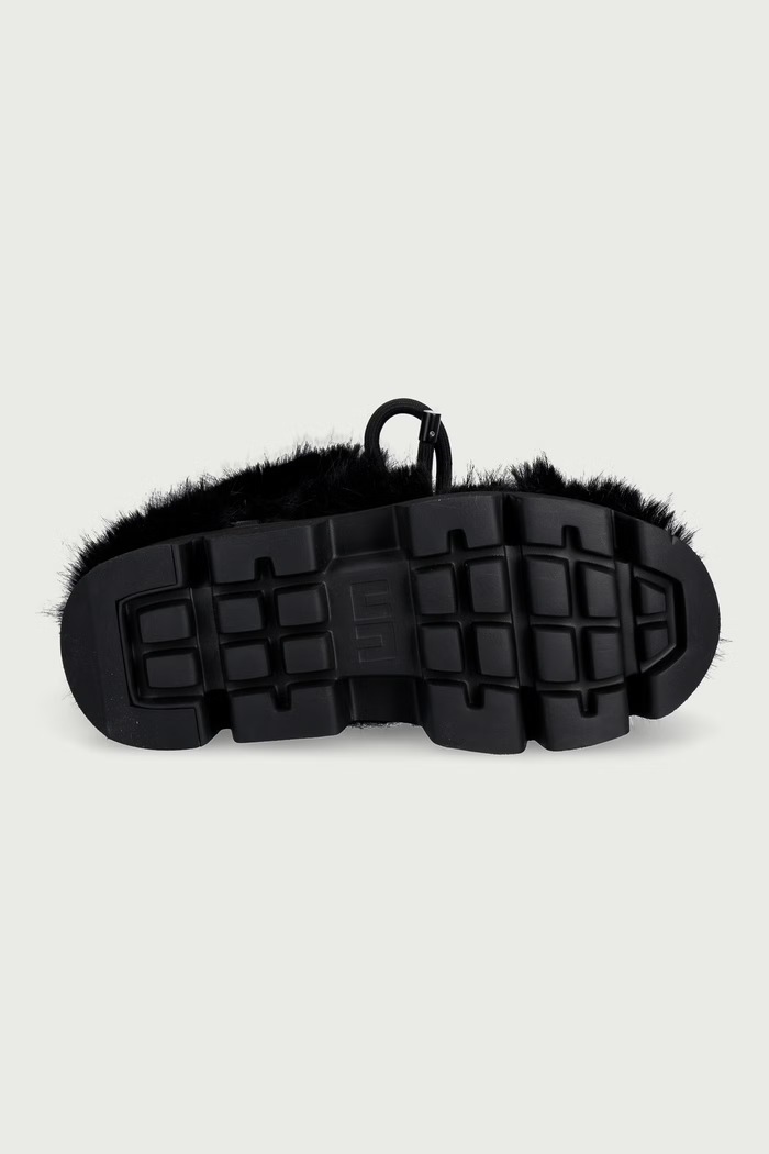 Stomper Fur Boot stivali da neve da donna United Nude nero 1104801120